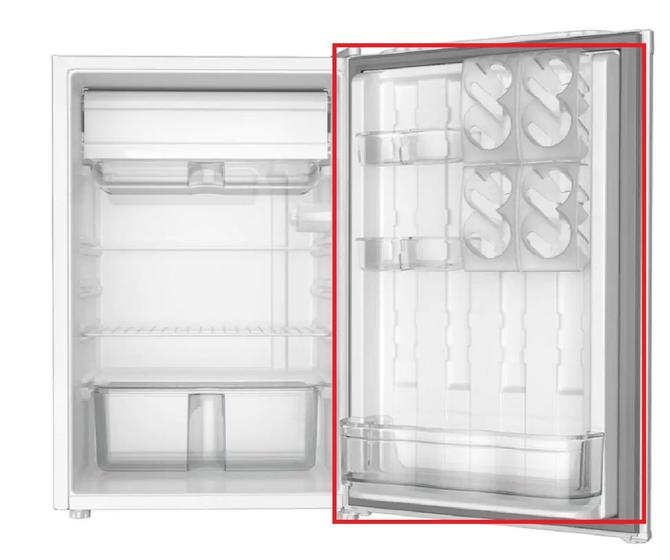 Imagem de Borracha Consul Frigobar Compacto 50l Crc05 38x45 Encaixe 429*350