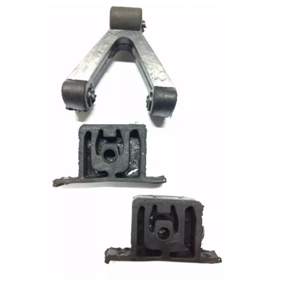 Imagem de Borracha / Coxim Descarga New Beetle Bora Kit Com 3 Peças