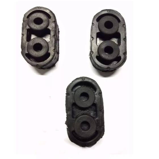 Borracha Coxim Escapamento Ford Ranger Kit C/ 3 Pç Menor preço em Borracha Coxim Escapamento Ford Ranger Kit C/ 3 Pç