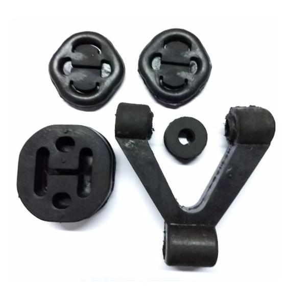 Borracha / Coxim Escapamento Gol Parat Saveiro G3/4 Kit C/5p Menor preço em Borracha / Coxim Escapamento Gol Parat Saveiro G3/4 Kit C/5p