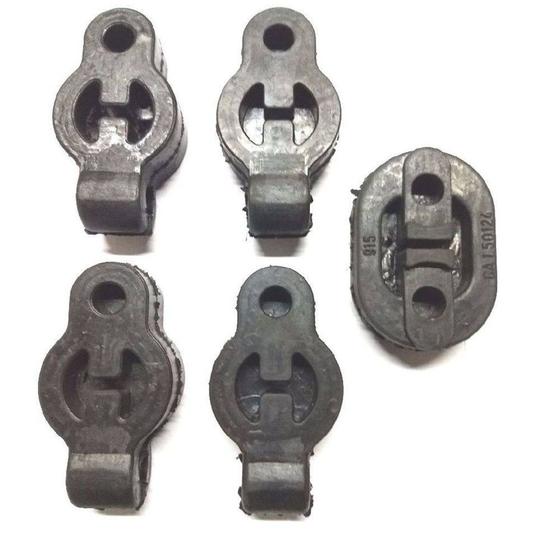 Imagem de Borracha Coxim Escapamento Mitsubishi Tr4 Kit Com 5 Peças