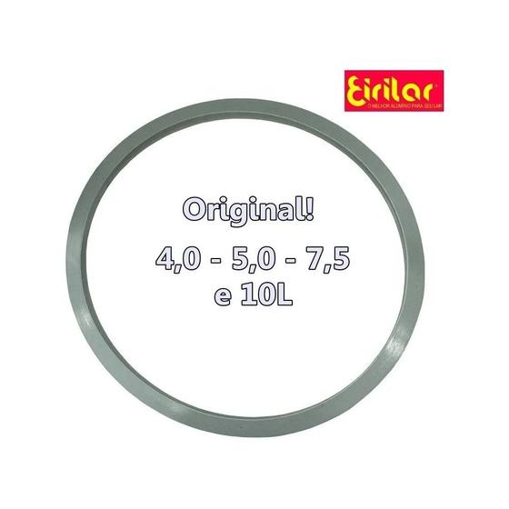 Borracha de Vedação Panela De Pressão 4/5/7,5/10Lts Eirilar Menor preço em Borracha de Vedação Panela De Pressão 4/5/7,5/10Lts Eirilar