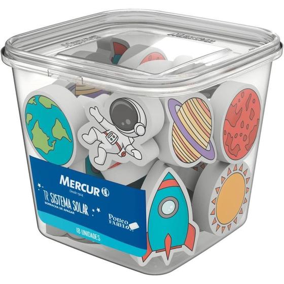 Imagem de Borracha Decorada Sistema Solar Sortida POTE-18