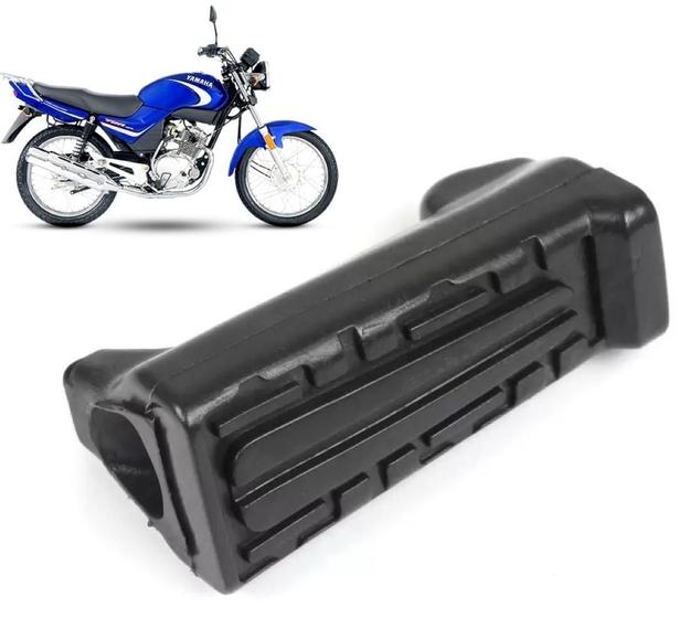 Imagem de Borracha Estribo Pedal Apoio Yamaha Ybr 125 Anos 2000 2001