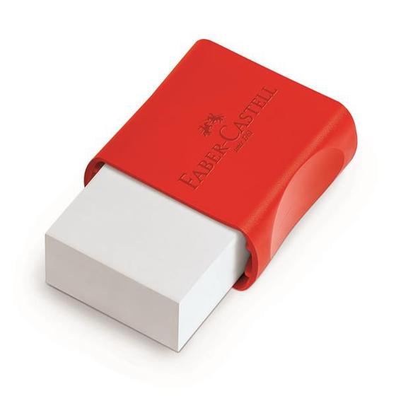 Imagem de Borracha Faber Castell Tk capa vermelha