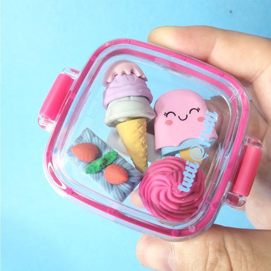 Imagem de Borracha Fofa Tutti Frutti Com 4 Brw