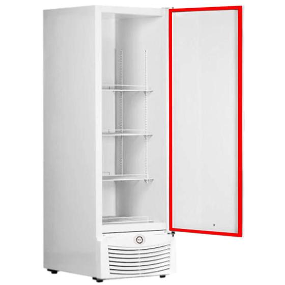 Imagem de Borracha Gaxeta Expositor Refrigerador Freezer Veritcal Hussmann Arv570 Porta Cega 65x138