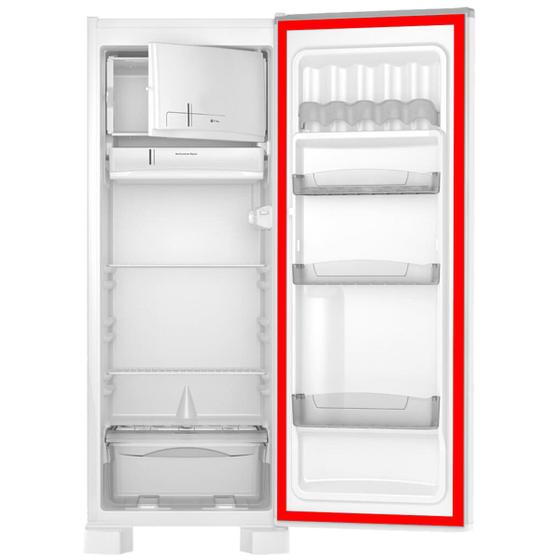 Imagem de Borracha Gaxeta Refrigerador Porta Electrolux R360 Re33 Rde37 R310 57x160 Parafusada