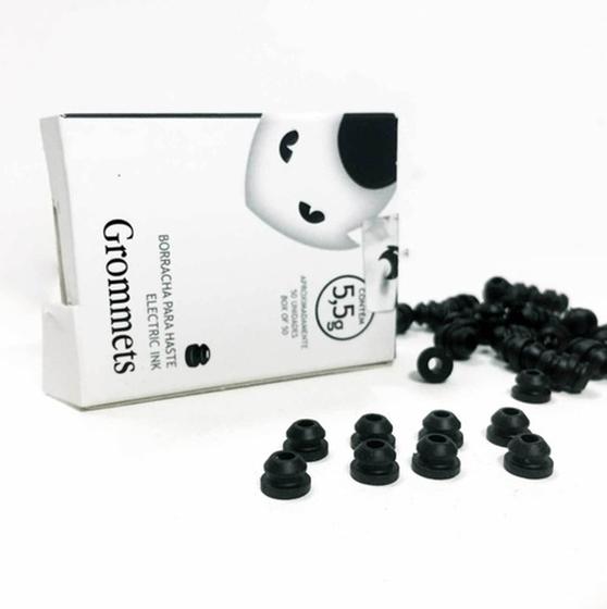 Borracha Grommet Para Haste De Agulha P/tatto Tatuagem 50un. Electric