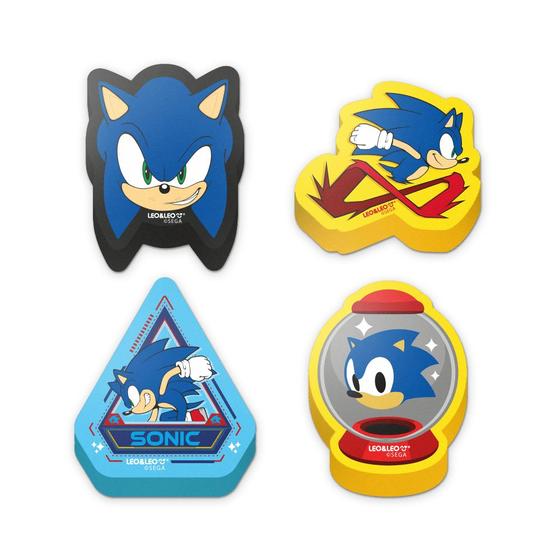 Imagem de Borracha Hello Kitty e Sonic Blister - Leonora / WX Gift