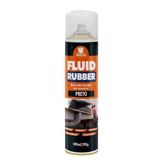 Imagem de Borracha Liquida Preta 400ml/290g - Fluid Rubber