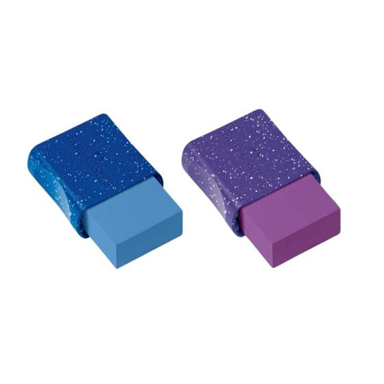 Imagem de Borracha Max Glitz Colorida Com Capa Plastica Faber Castell Unidade/Kit