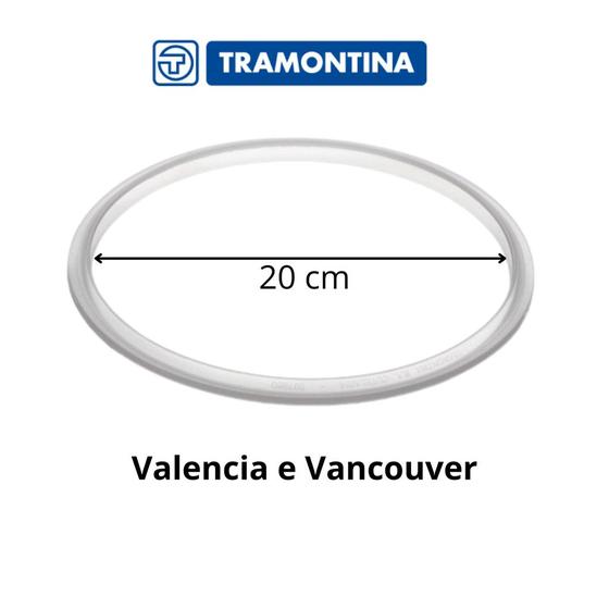 Imagem de Borracha Panela Pressão Tramontina 4,5 Vancouver/valência (Original TRAMONTINA)