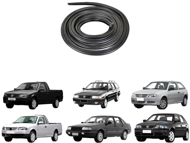 Imagem de Borracha Para Porta Lateral Gol Saveiro Parati Santana Cel Corsa Classic Montana Prisma Mondeo Doblo Kwind e Megane
