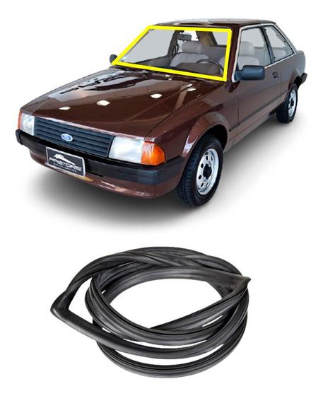 Imagem de Borracha Parabrisa Dianteiro Escort Verona Apollo Sem Friso