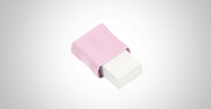Imagem de Borracha Pequena Pastel com capa plástica Tons Pásteis - BRW