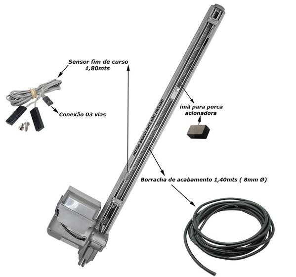 Borracha Perfil Sensor Fim de Curso Motor Basculante Guarnição Acabamento Menor preço em Borracha Perfil Sensor Fim de Curso Motor Basculante Guarnição Acabamento