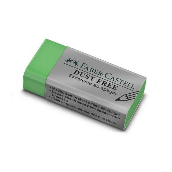 Imagem de Borracha Retangular Cores Sortidas Dust Free Faber-castell