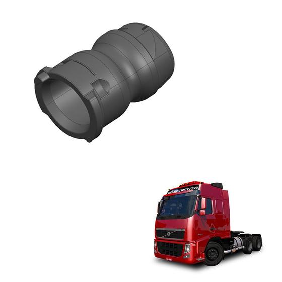 Imagem de Borracha Tubo Suporte Paralama Volvo Fh 2017 2018 Tração