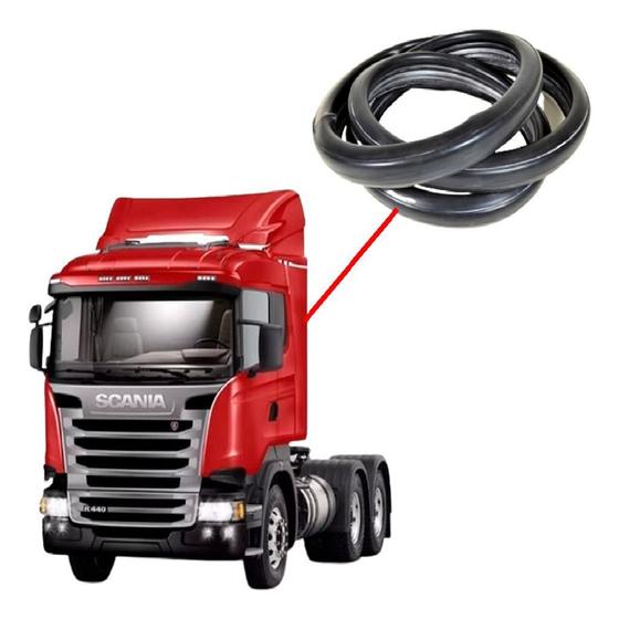 Imagem de Borracha Vigia Vidro Traseiro Caminhao Scania Serie 4