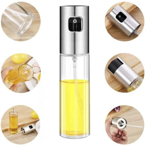 Imagem de Borrifador Galheteiro Spray Culinário Pulverizador Inox Chef