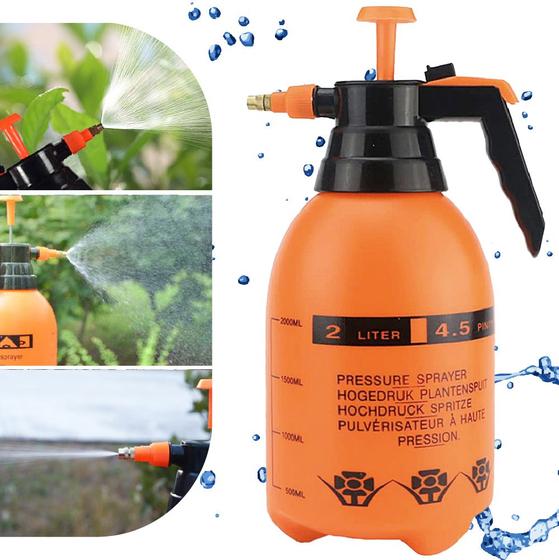 Borrifador Pulverizador de Pressão Manual Bomba Spray 2 Litros Com Válvula Para Jardins Casas e Uso Automotivo Menor preço em Borrifador Pulverizador de Pressão Manual Bomba Spray 2 Litros Com Válvula Para Jardins Casas e Uso Automotivo