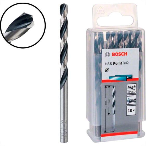 Imagem de Bosch Broca Aco Rapido  P.Teq I 3/16 - Kit C/10 Pc