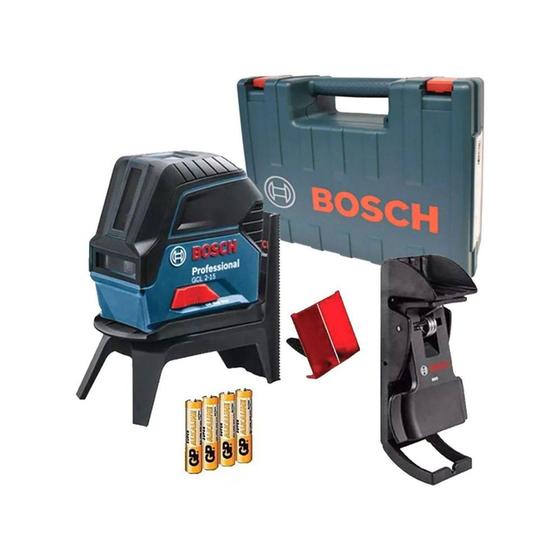 Bosch Nivel a laser GCL215 Gancho Maleta - Nível a Laser - Magazine Luiza