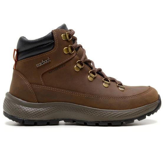 Imagem de Bota Adventure Cano Alto Macboot Sabine 08 Brown- Waterproof