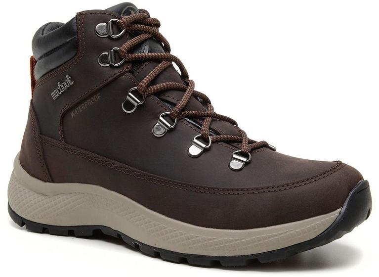 Bota Adventure Cano Alto Macboot Sabine 08 Cafe - Waterproof Menor preço em Bota Adventure Cano Alto Macboot Sabine 08 Cafe - Waterproof