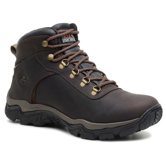 Imagem de Bota  Adventure Cano Alto Macboot  Sanhaço 02 Cafe