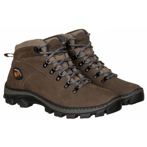 Imagem de Bota adventure cano medio ref. 1170 couro cor cinza