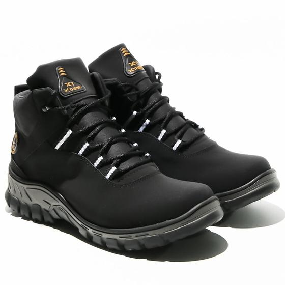 Imagem de Bota Adventure Masculina Cano Alto Cadarço Trilha Conforto