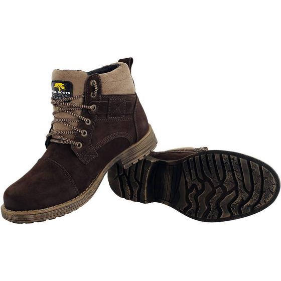 Imagem de Bota Adventure Masculina Couro Conforto Trilha Caminhada 830