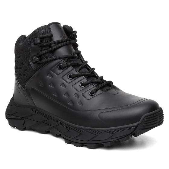 Imagem de Bota Adventure Masculina em Couro Legítimo Cano Médio