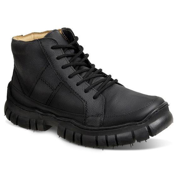 Imagem de Bota adventure masculina sandro moscoloni challenger preta 44 black unica