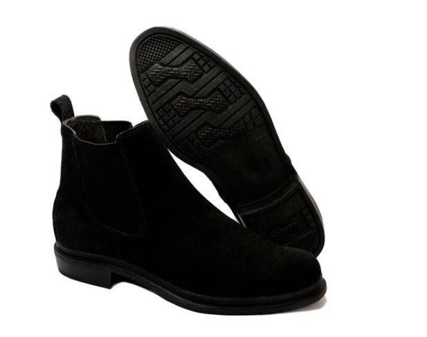 Imagem de Bota Botina Camurça Butinas Masculina Chelsea 100% Couro