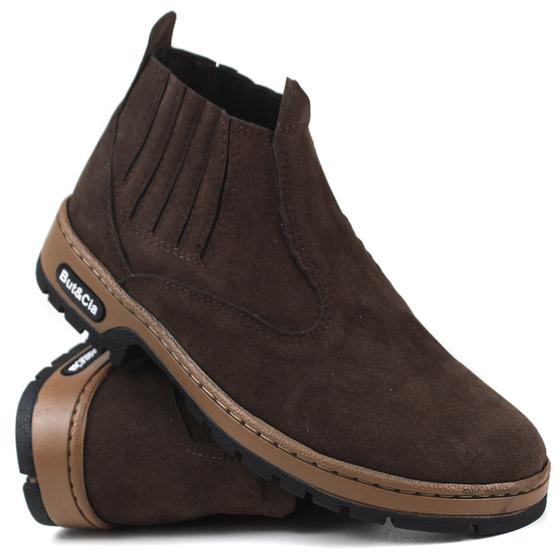 Bota Botina masculina super confortável para o trabalho e sair é ruim? Bota Botina masculina super confortável para o trabalho e sair é boa?