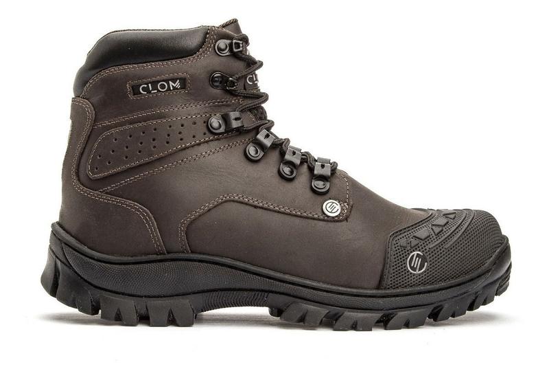Bota Botina Segurança Epi Bico Pvc Palmilha Gel Extra Couro Menor preço em Bota Botina Segurança Epi Bico Pvc Palmilha Gel Extra Couro