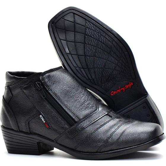 Bota Botina Social Masculina Menor preço em Bota Botina Social Masculina