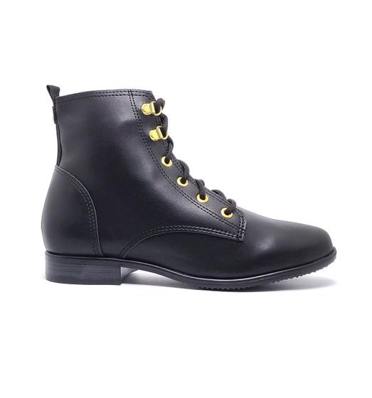 Imagem de Bota Botinha Rasteira Moleca Cano Baixo Com Cardaço Multicores Feminino Adulto - Ref 5335.107