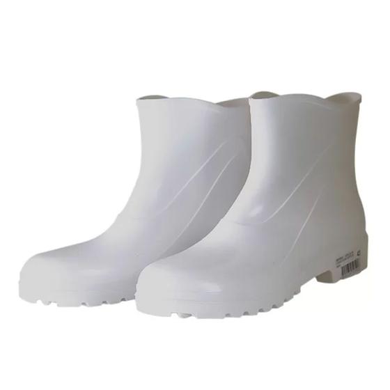 Imagem de Bota Bracol de PVC 16cm N44 Sem Forro Branco CA37456