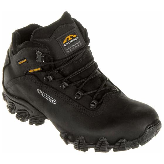 Imagem de Bota Bull Terrier Alpina Dry Couro Masculina - Preto