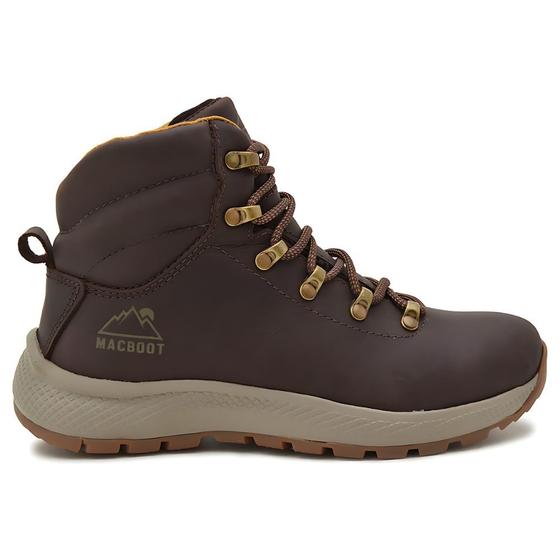 Imagem de Bota Cano Alto Barus Nobuck Batu 04 Café - Macboot