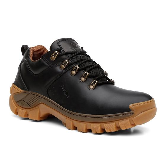 Imagem de Bota Cano Baixo Coturno Adventure Cano Curto Bota De Caminhada Masculina Resistente Mississipi