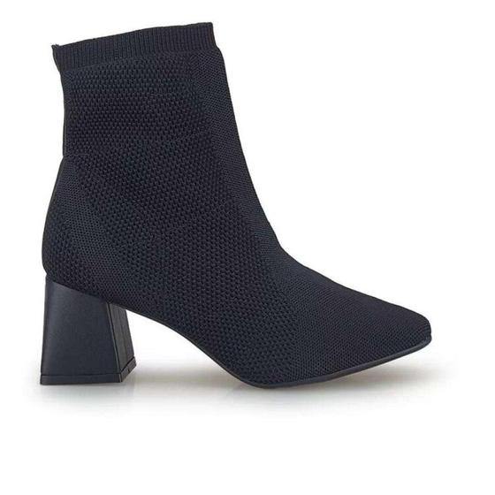 Imagem de Bota Cano Curto Bebece Feminino - Preto