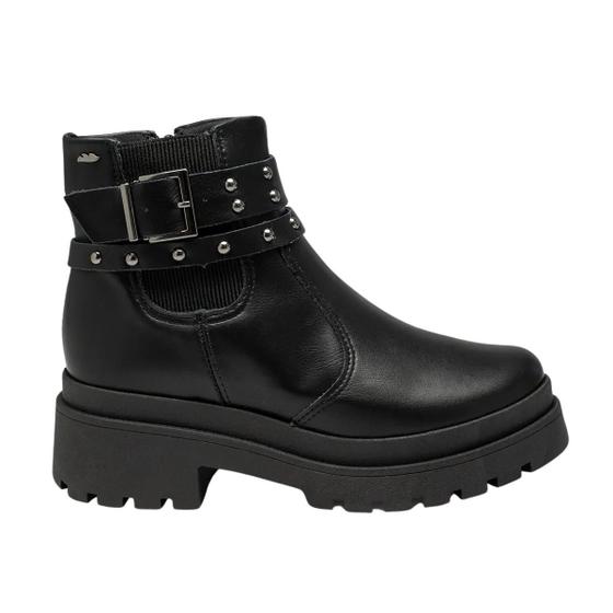 Imagem de Bota Casual Tratorado Fivela Feminino Dakota G9581 Preto