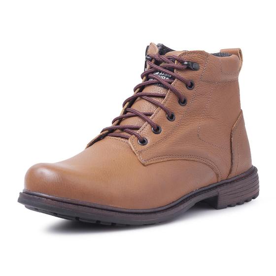 Imagem de Bota Casual Urbana Couro Bell Boots - 845 - Whisky