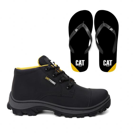 Imagem de Bota Catpriime Confortável Cano Curto com C.a 47751 + Chinelo Basic