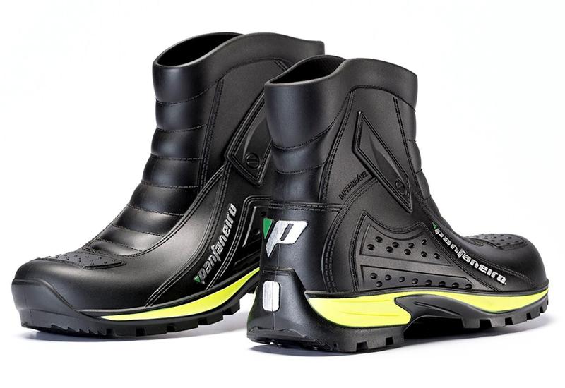 Imagem de Bota Chuva Moto Pvc Impermeável Cores Motoqueiro Pantaneiro